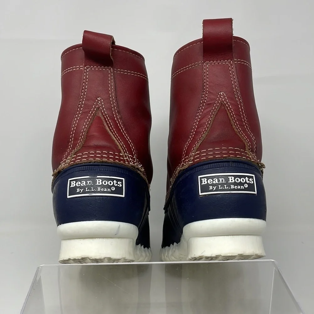 MADE IN USA 🇺🇸 Men's Small Batch L.L.Bean 8” Duck Boots SZ9 (Women’s 10.5)